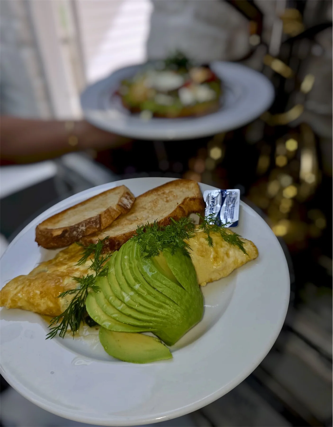 Smashed avocado at The Hills Grove